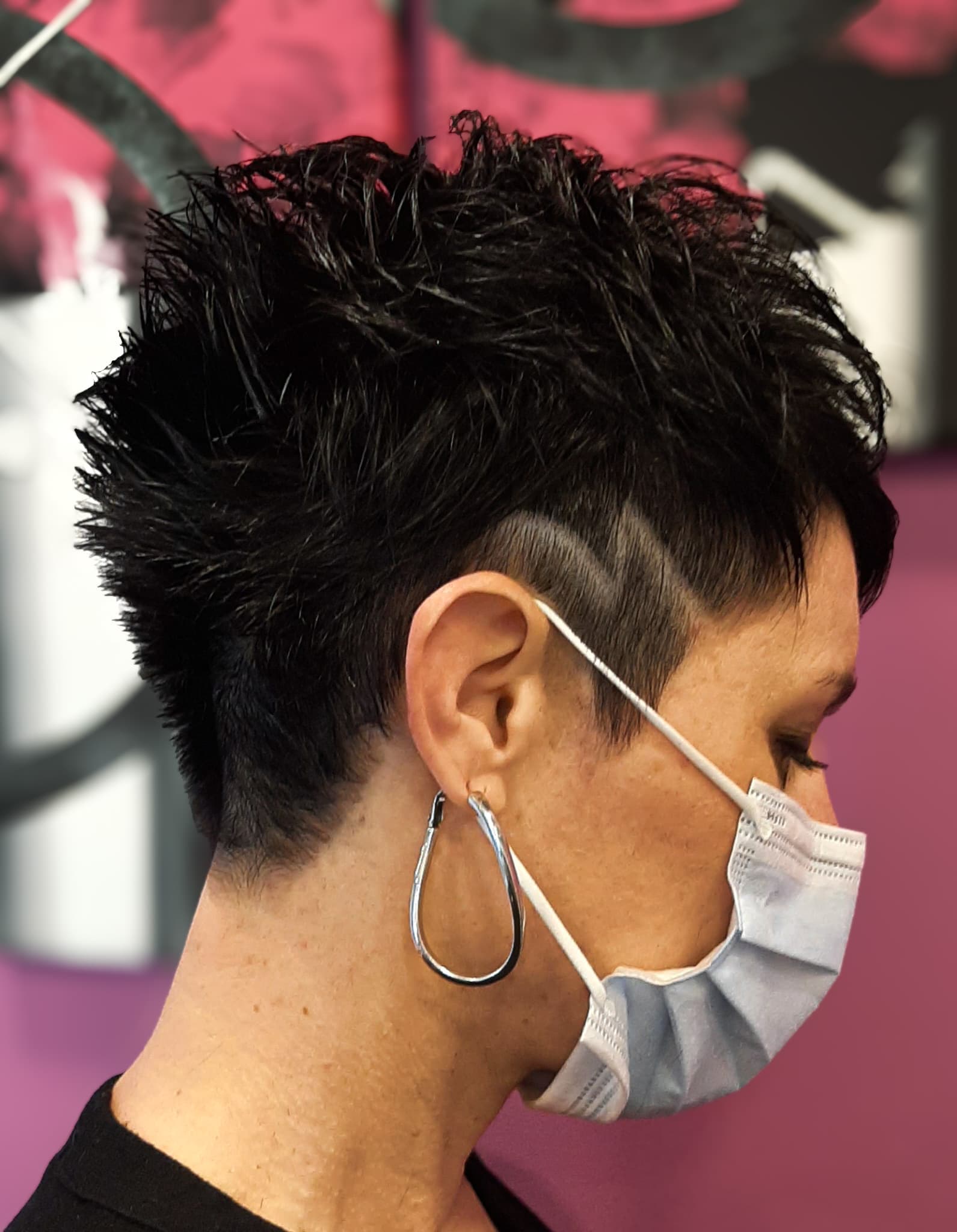 Chignon bohème